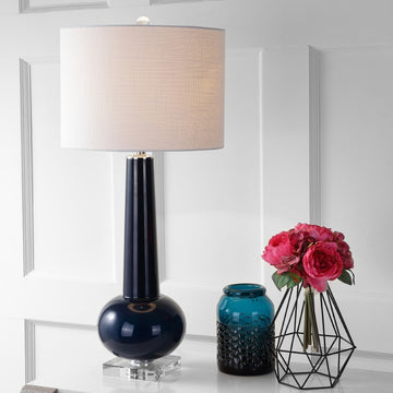 Hope 31" Glass LED Table Lamp - JONATHAN Y